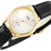 Klasické panské hodinky Casio, zlaté
