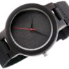Unisex dřevěné hodinky Simply Black