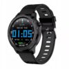 Odolné chytré hodinky panske Jordan Kerr (Smartwatch), černé
