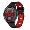 Odolné chytré hodinky panske Jordan Kerr (Smartwatch), červené