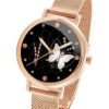 Elegantní chytré hodinky damske Rubicon (Smartwatch), rosegold