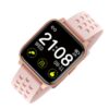 Stylové unisex chytre hodinky (smartwatch) Rubicon, růžové