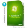 Microsoft Windows 7 Home Premium – hmotná licence Typ licence: 64bit