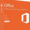 Microsoft Office 2016 pro domácnosti a podnikatele CZ, elektronická licence, T5D-02737, druhotná licence